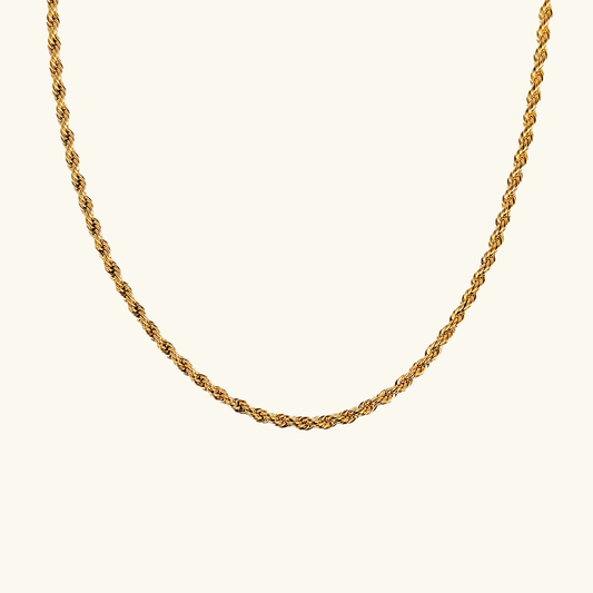 THIN TWIST KETTE GOLD