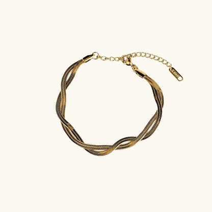 SNAKE ARMBAND GOLD